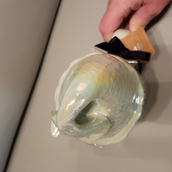 Rae Dunn “Little Mermaid" with Mermaid Tail lid Mug NWT - Picture 3 of 7